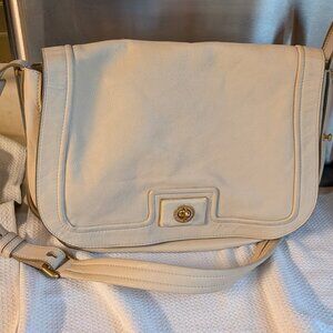 Marc by Marc Jacobs Flap Crossbody Bag in Cream Ivory